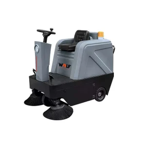 Barredora Wolf S1250 hombre a bordo
