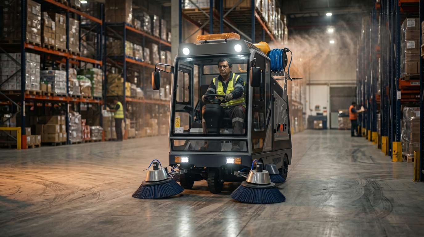 Barredoras industriales vs limpieza manual cuál reduce más costos operativos