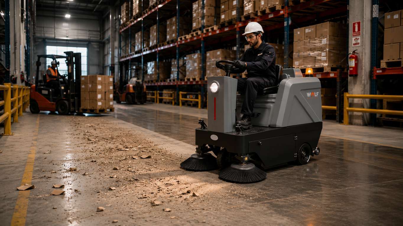 Barredoras electricas el ahorro oculto en limpieza equipos wolf