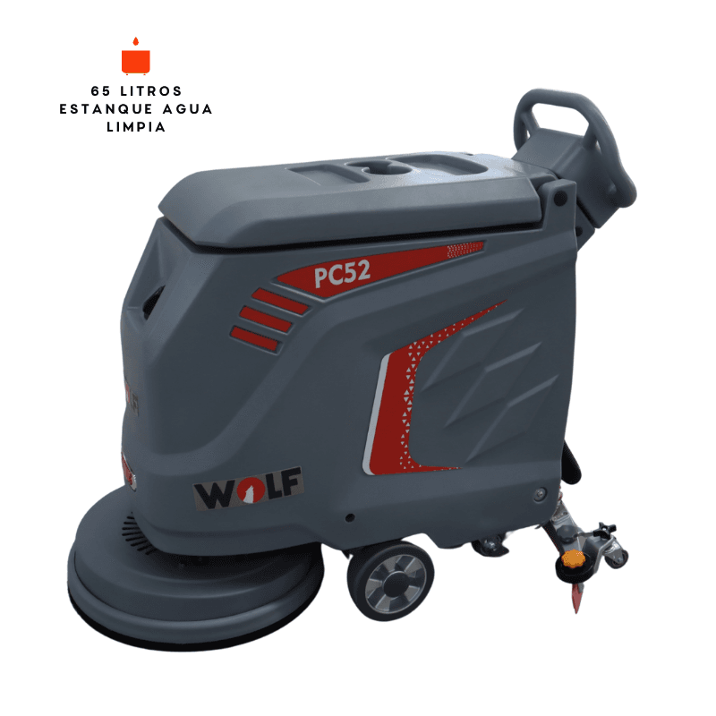 Vacuolavadora Wolf PC52 hombre caminando