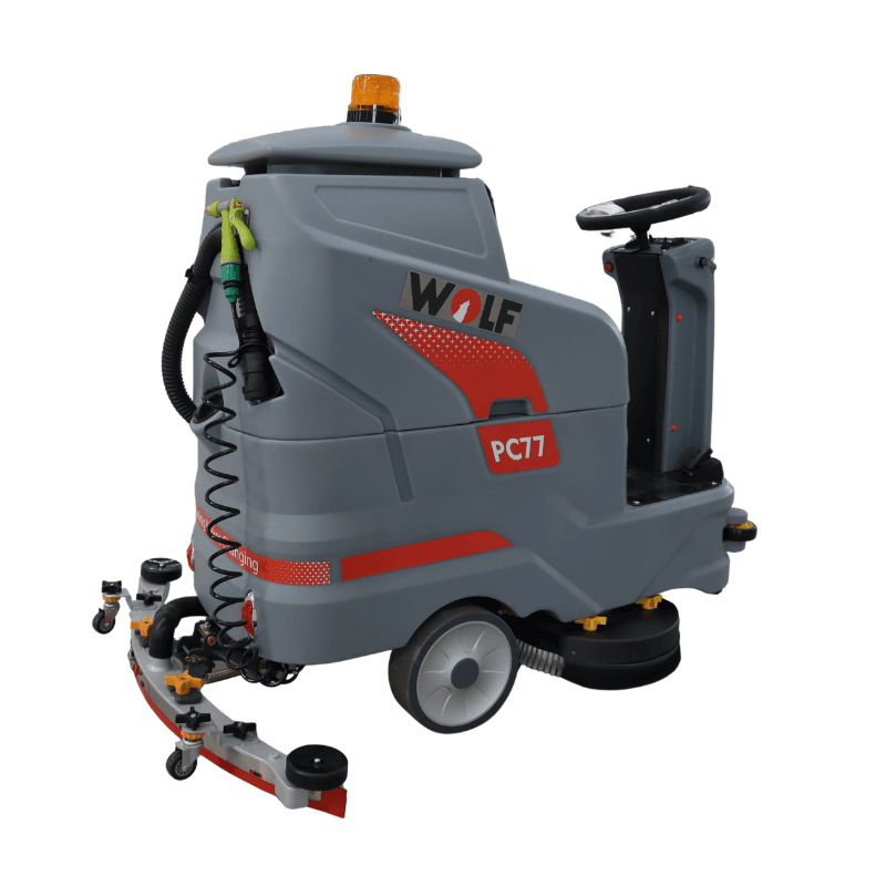 Vacuolavadora Wolf PC77 hombre a bordo - Imagen 3
