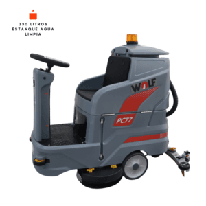 Vacuolavadora Wolf PC77 hombre a bordo