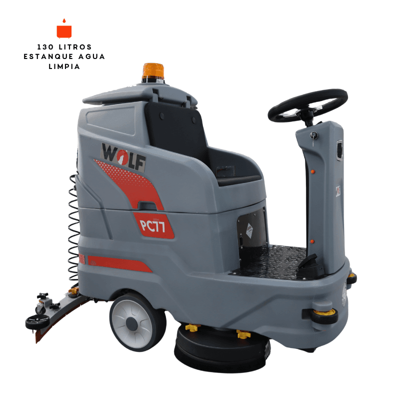 Vacuolavadora Wolf PC77 hombre a bordo - Imagen 7